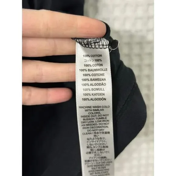 Taylor Swift Black Eras Tour TShirt Sz Medium Tour Dates Locations - Picture 3 of 4